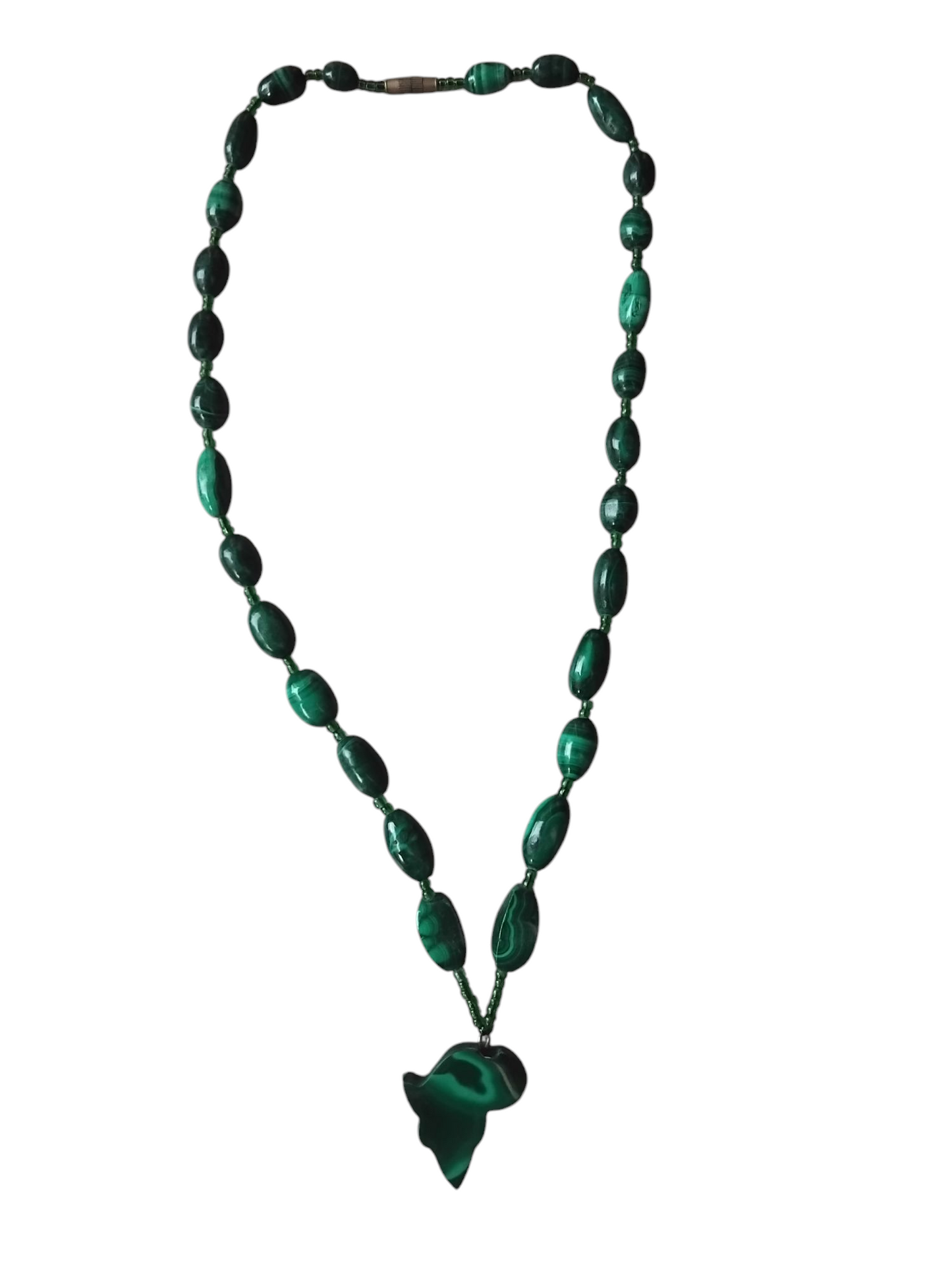 Mina malachite necklace
