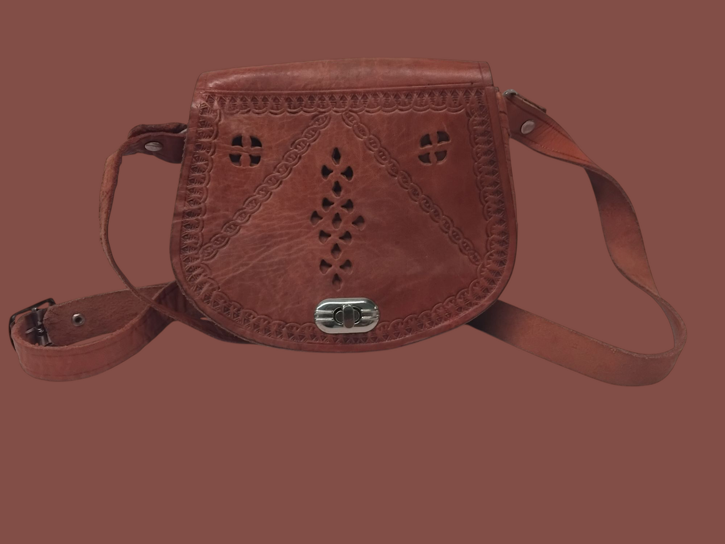 Kesh leather shoulder bag