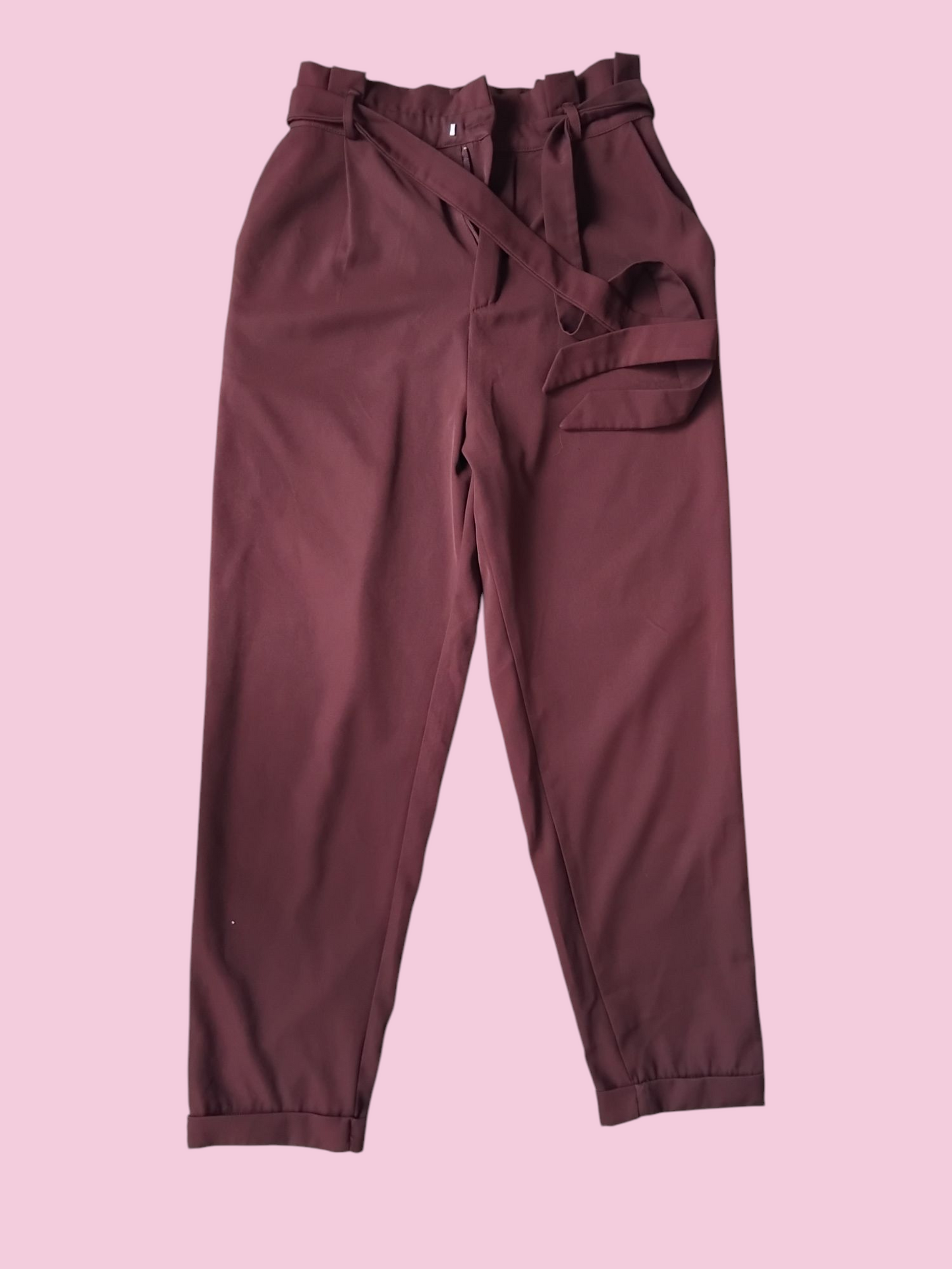 Burgundy pants