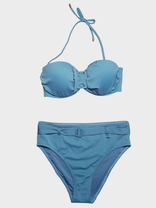 BeachLife Faro blue belt bikini - Small B-cup