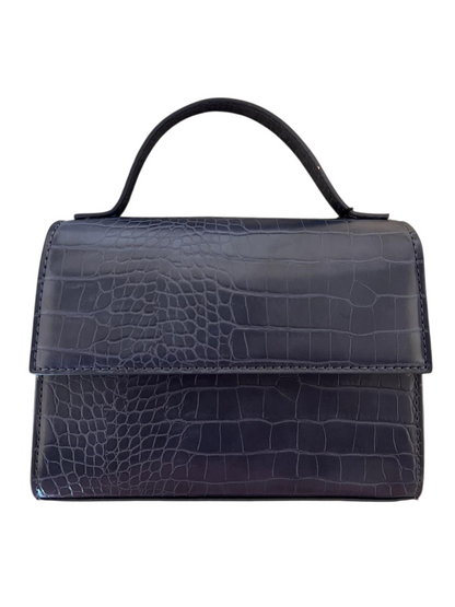 Perron faux leather clutch