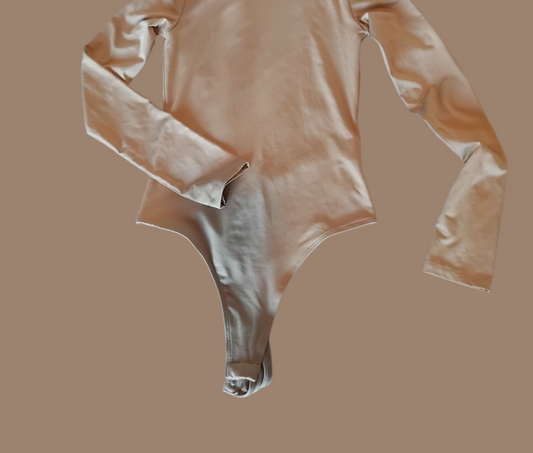 Beige bodysuit XS